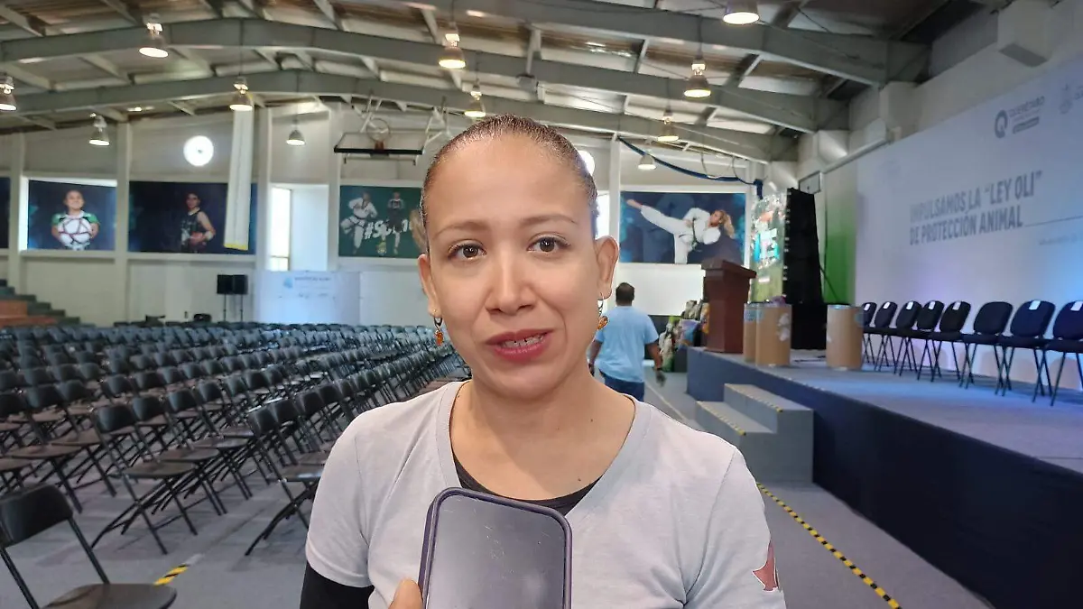 Karla Guevara Miramontes, integrante de la A.C., Anker al Rescate