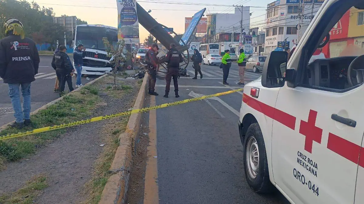 Varios de los heridos fueron atendidos por Cruz Roja