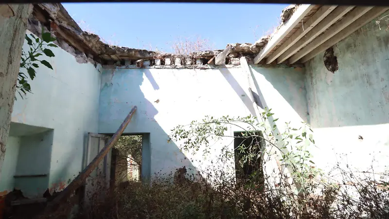 Algunos inmuebles se encuentran ya con el derribo de su estructura