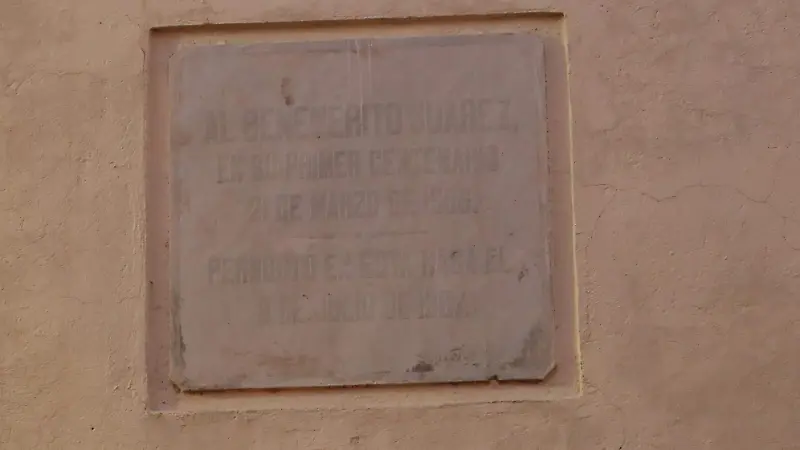 Así se anunció que en el municipio pernocto Benito Juárez