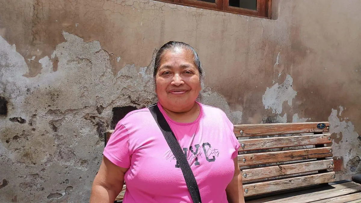 Emilia Mejía Romero, presidenta de la parroquia de San Juan Bautista