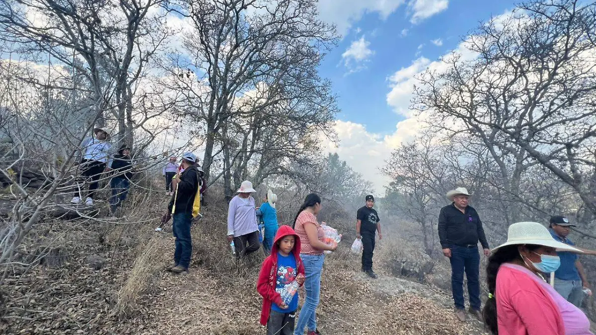  La población se dio
