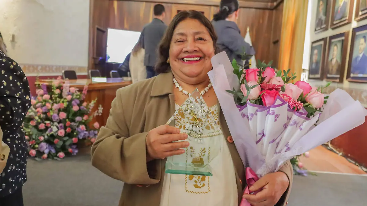 FOTO PRINCIPAL SJR La galardonada