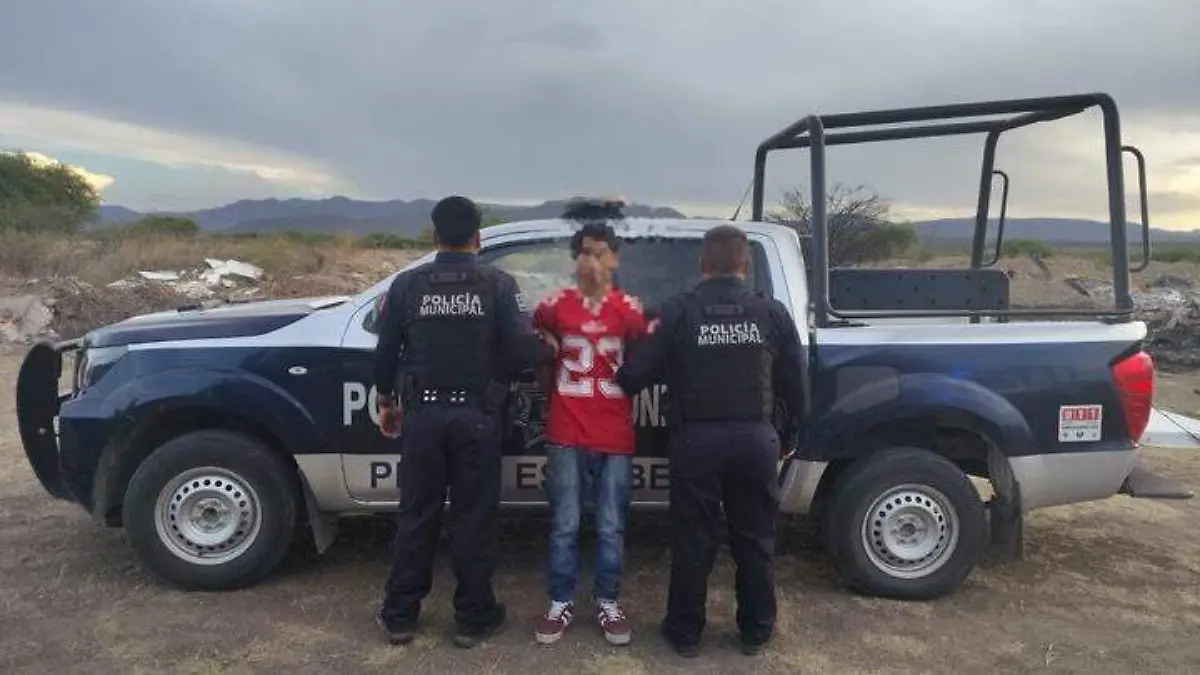 Hombre detenido