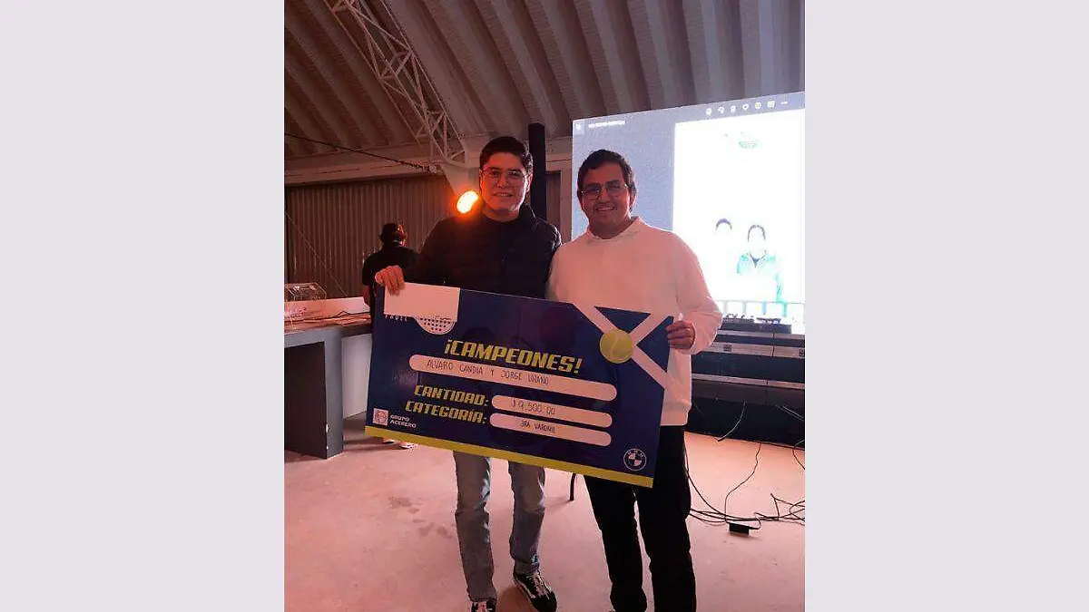 Álvaro Candia y Jorge Lozano