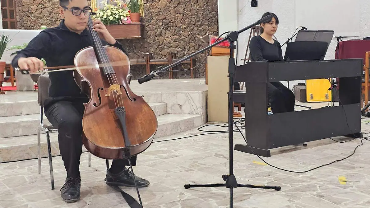 recital de música en el Barrio de Tlaxcala