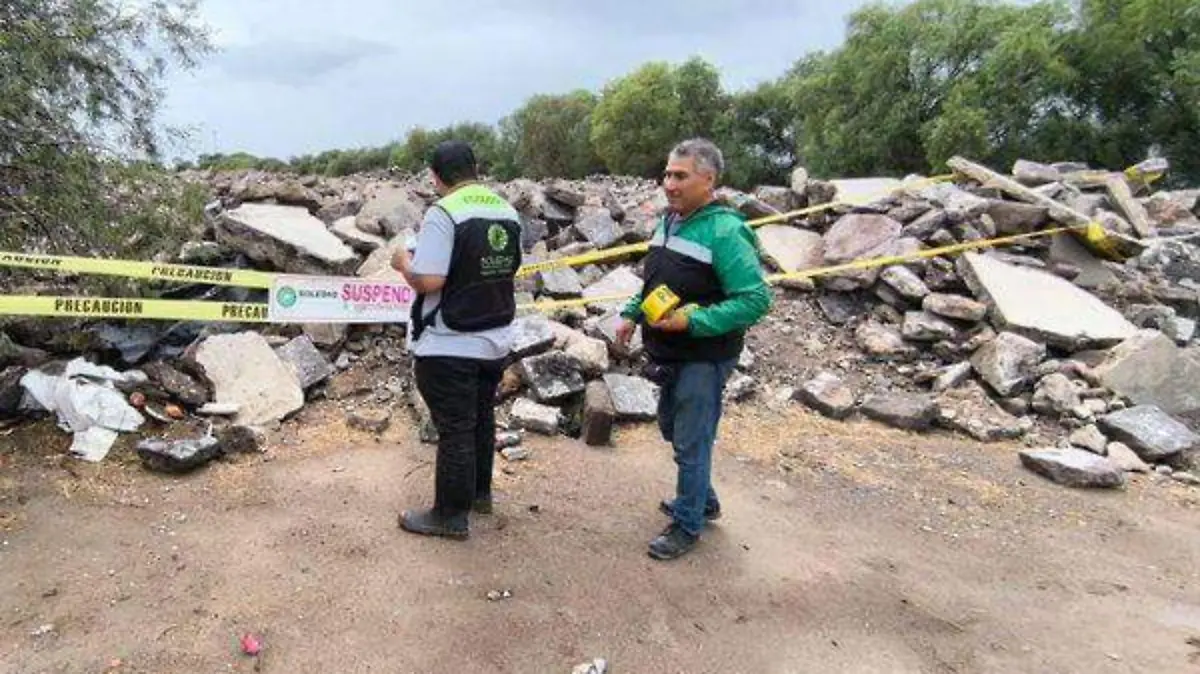 banco de arena clausurado en SGS (3)