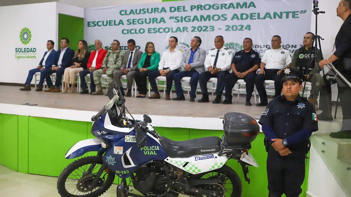 Clausuran programa escolar Escuela Segura (3)