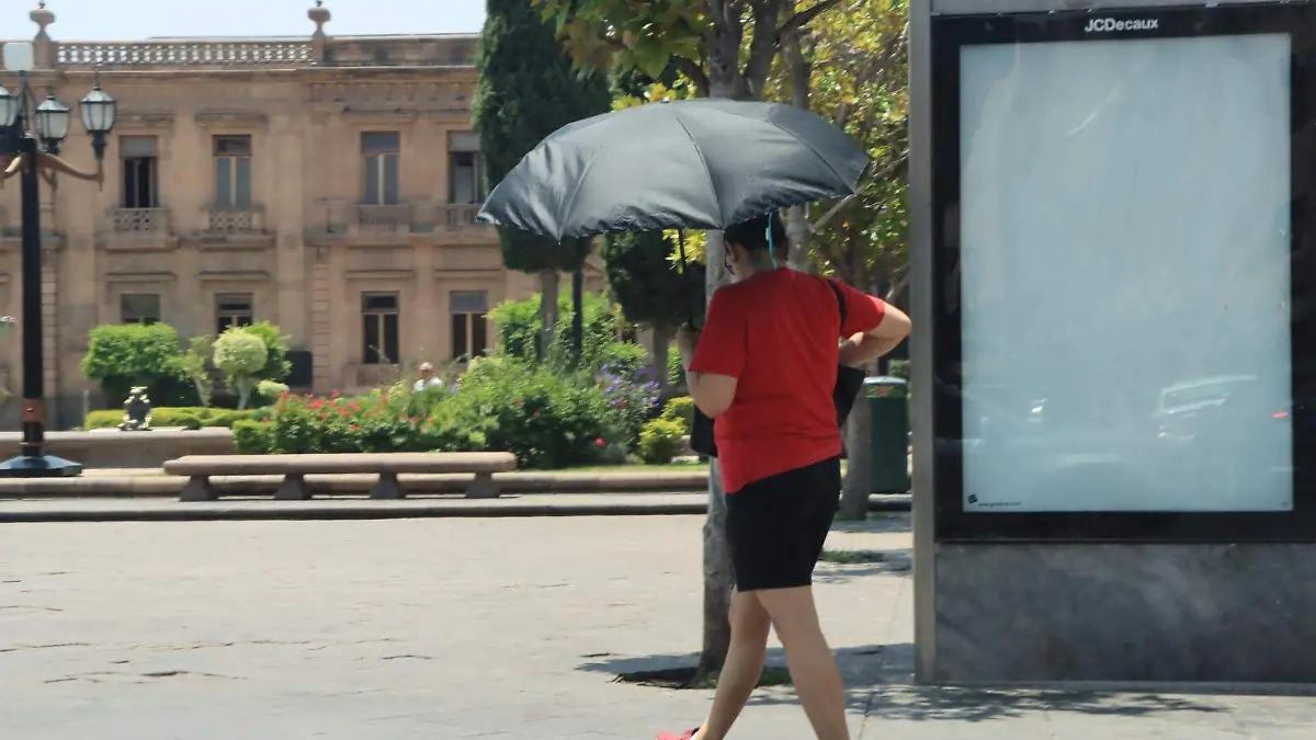 tercera ola onda de calor en SLP