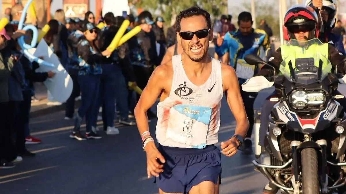 René Ortiz, maratón de Ciudad Juárez