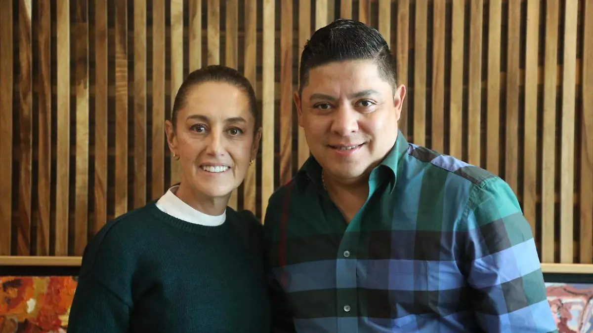 Claudia Sheinbaum Pardo y Ricardo Gallardo Cardona (2)