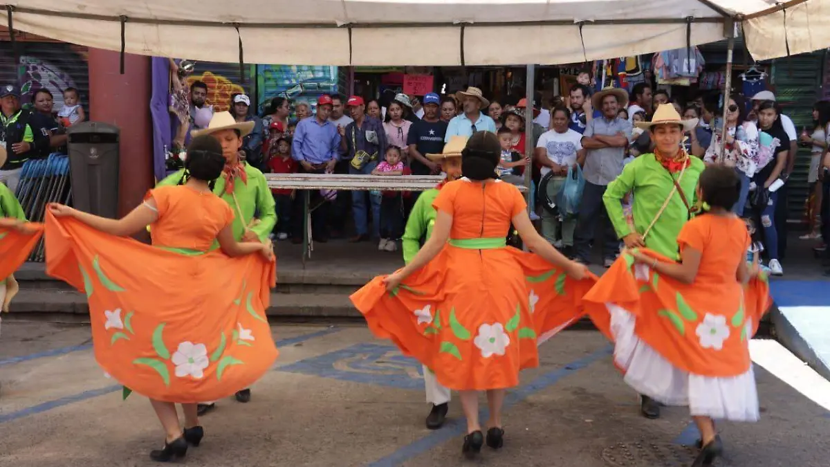 Festejos en el Mercado Hidalgo