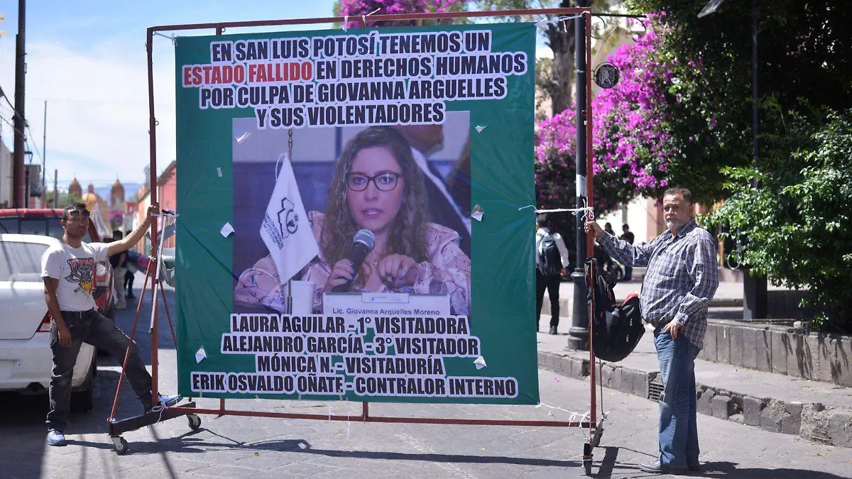 Víctimas exigen renuncia de Giovanna Argüelles a la CEDH (1)