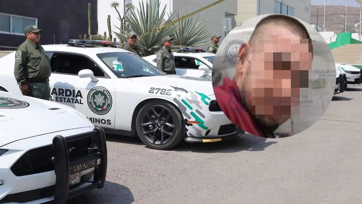 Detenido por disparar a policías de la GCE