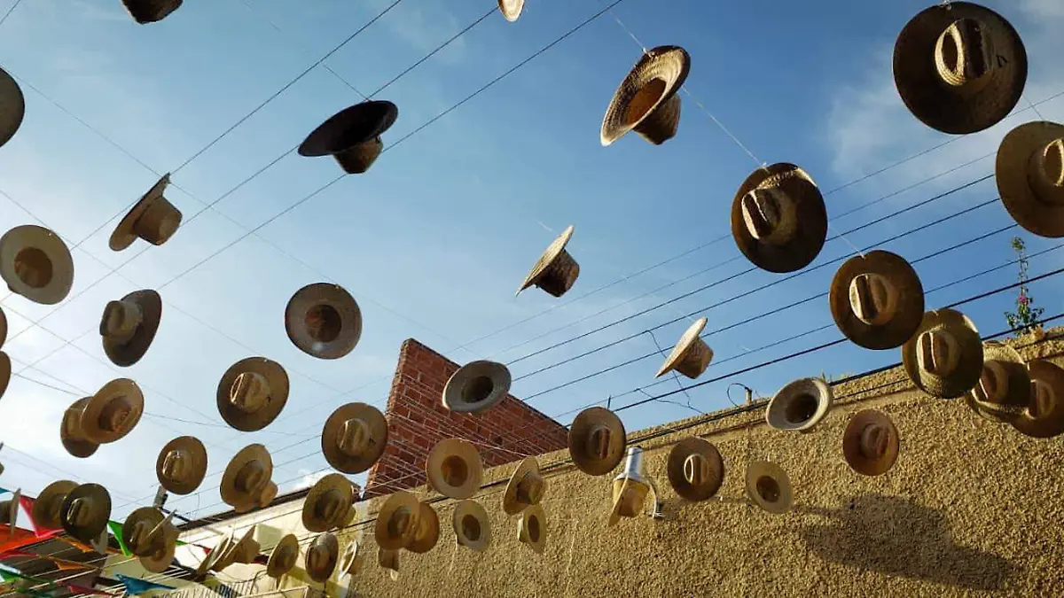 sombrero de palma