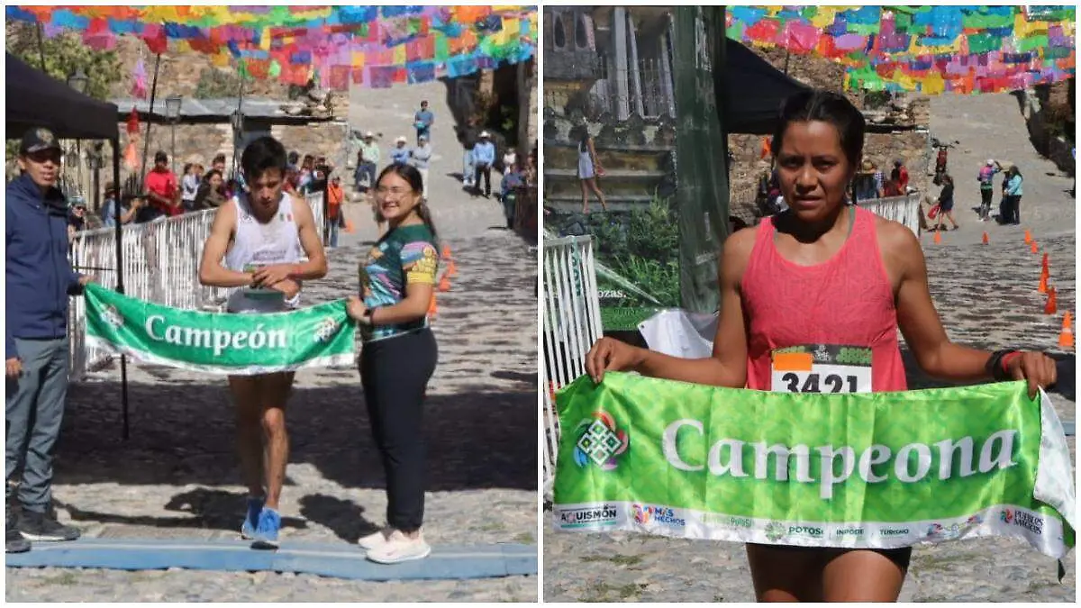 ganadores 21K Real de Catorce