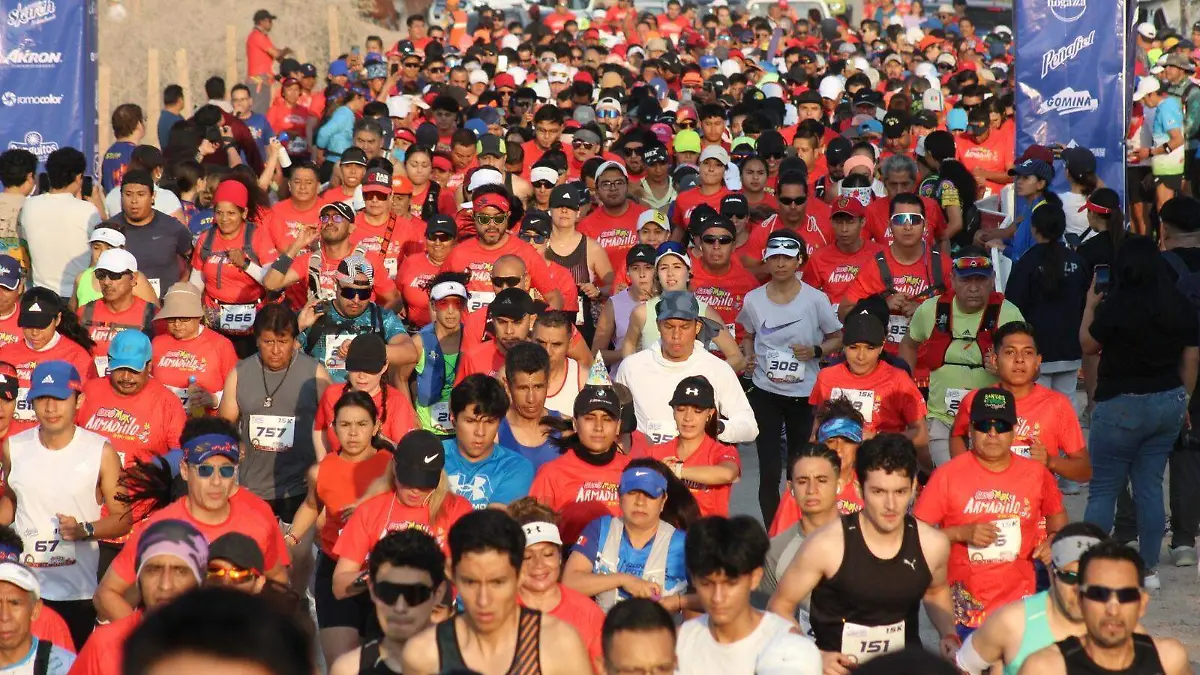 Corredores, Medio Maratón Armadillo