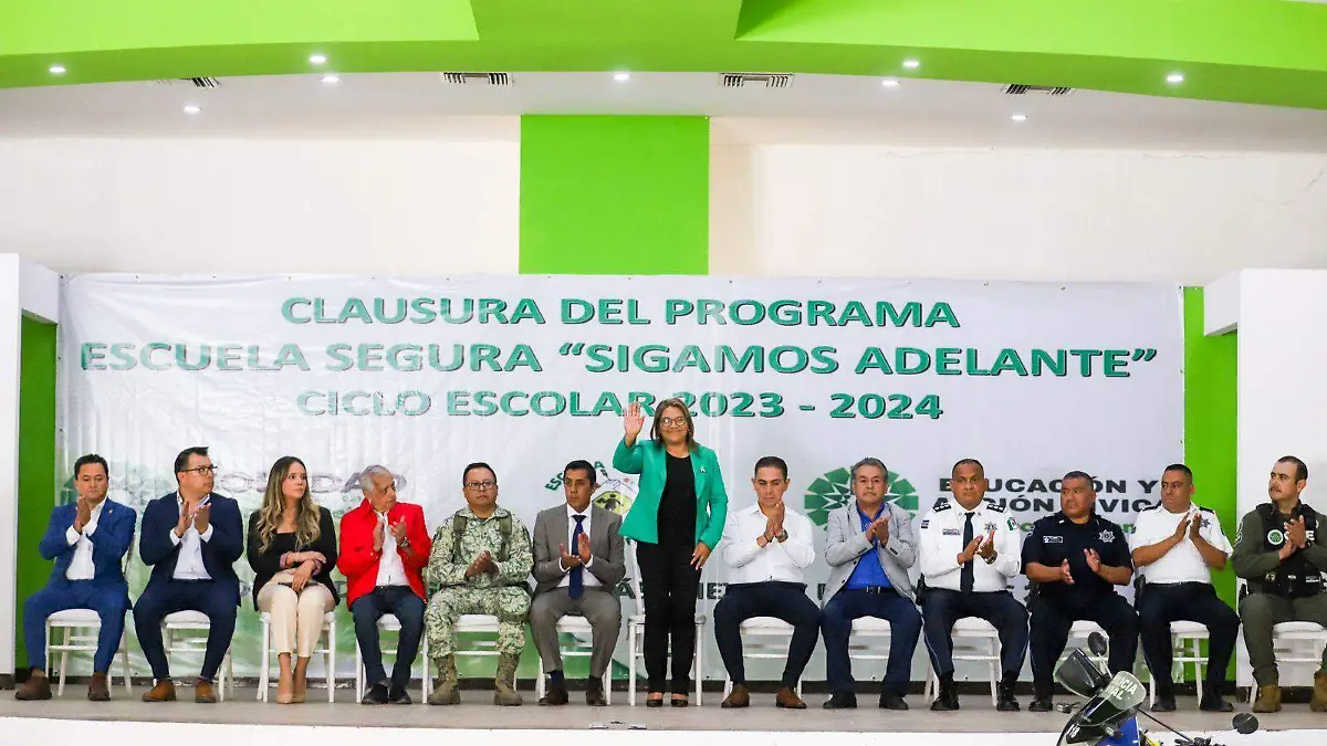 Clausuran programa escolar Escuela Segura (1)