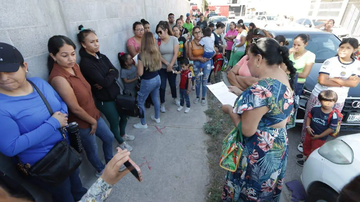 manifestación  jardín de niños, Rosa María Carranza (1)