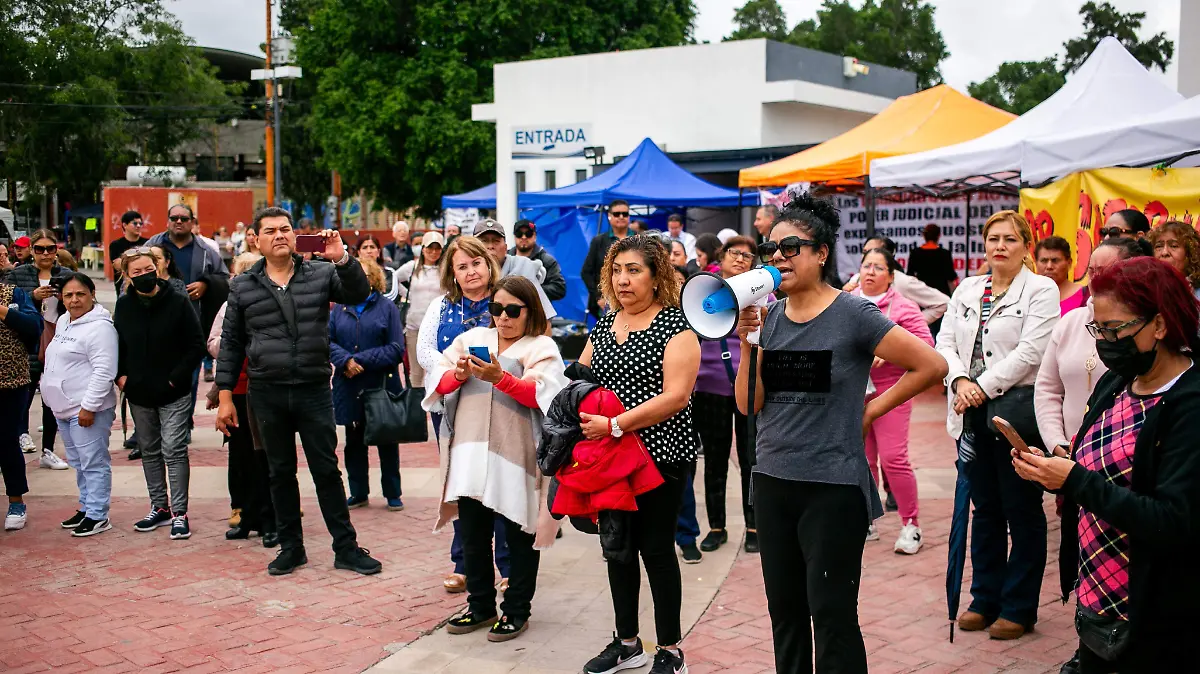 Trabajadores del PJF también respaldan la protesta (2)
