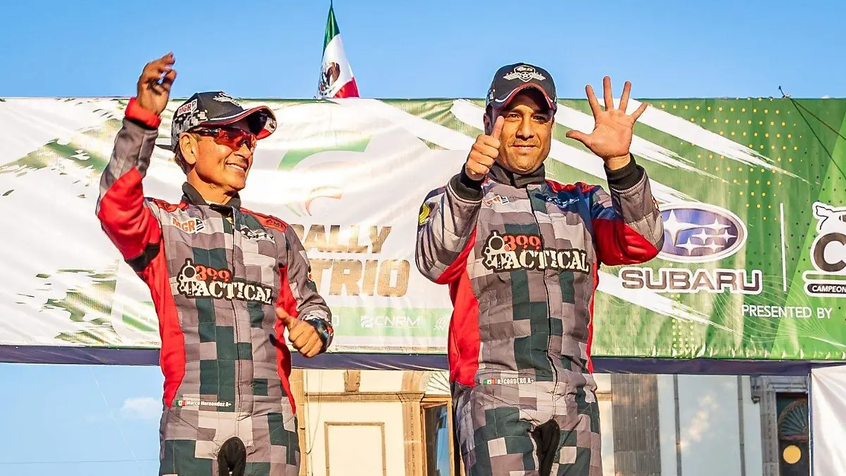 Ricardo Cordero, campeón nacional de Rallies