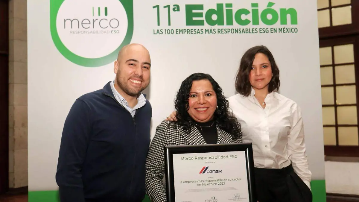 Merco reconoce a Cemex como la constructora más responsable de México