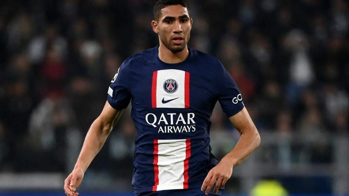 Achraf Hakimi, futbolista del PSG, es acusado de violación en Francia