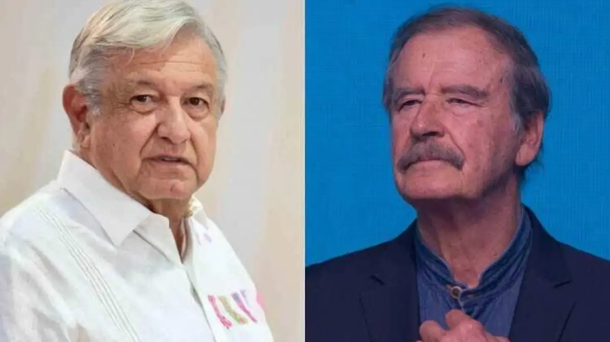 Andrés Manuel López Obrador y Vicente Fox