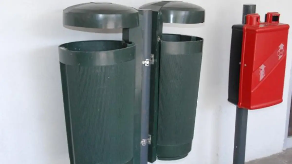 papelera papeleras bote de basura