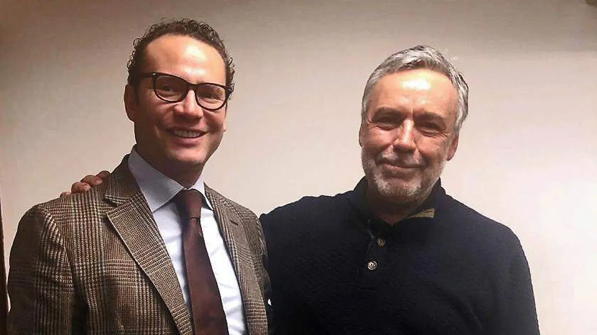 ALCALDE XAVIER NAVA CON DIP. ALFONSO RAMÍREZ CUELLAR