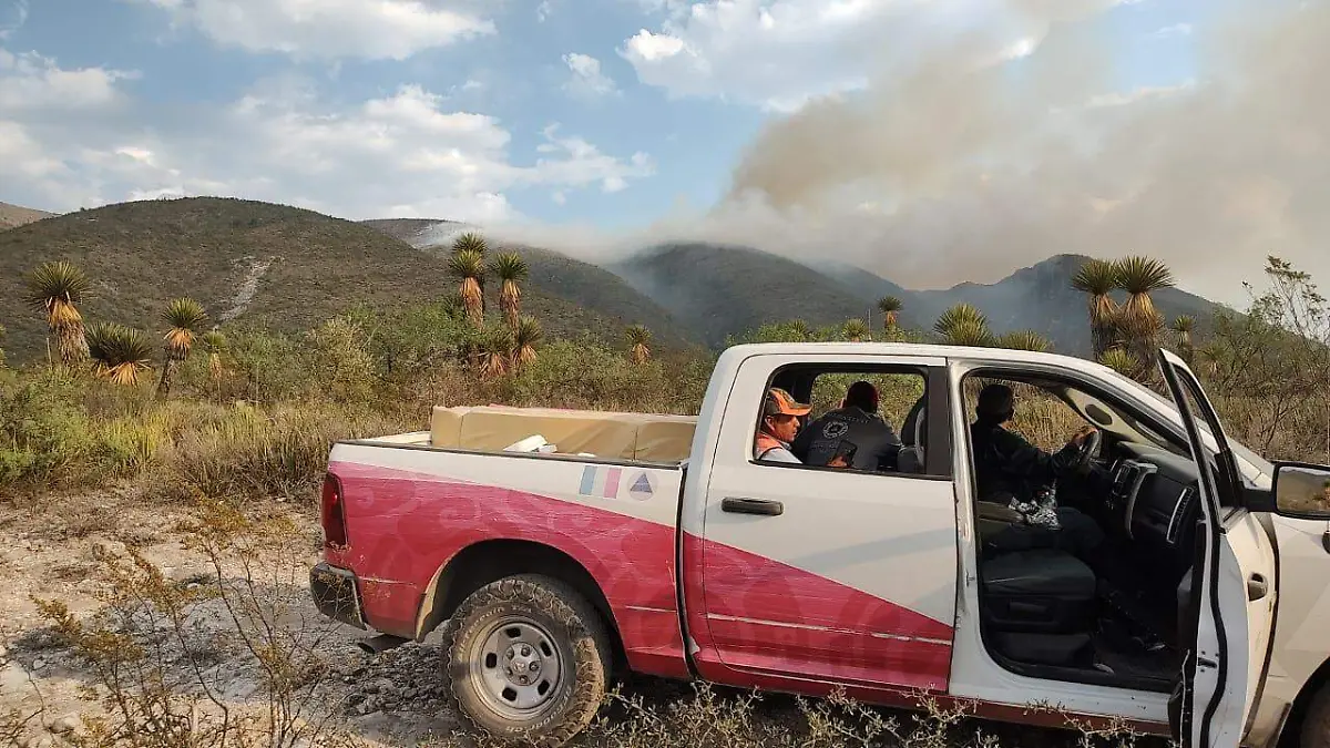 Incendio en Guadalcázar  1