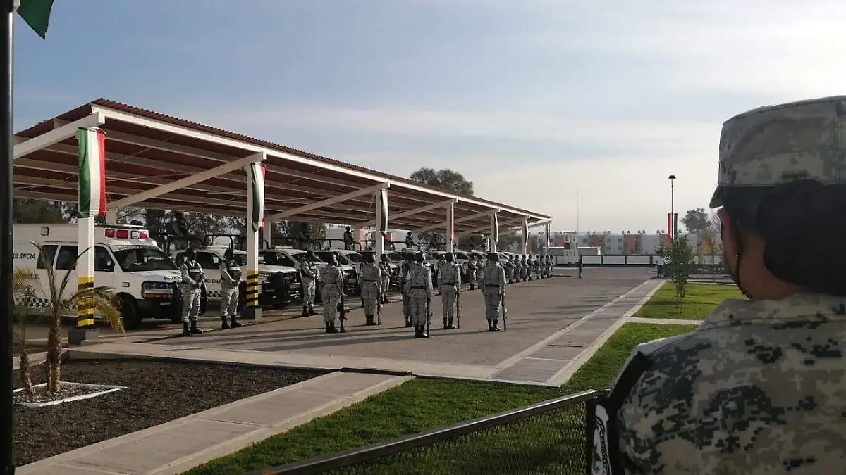 Base de la Guardia Nacional en Soledad Bertha 3