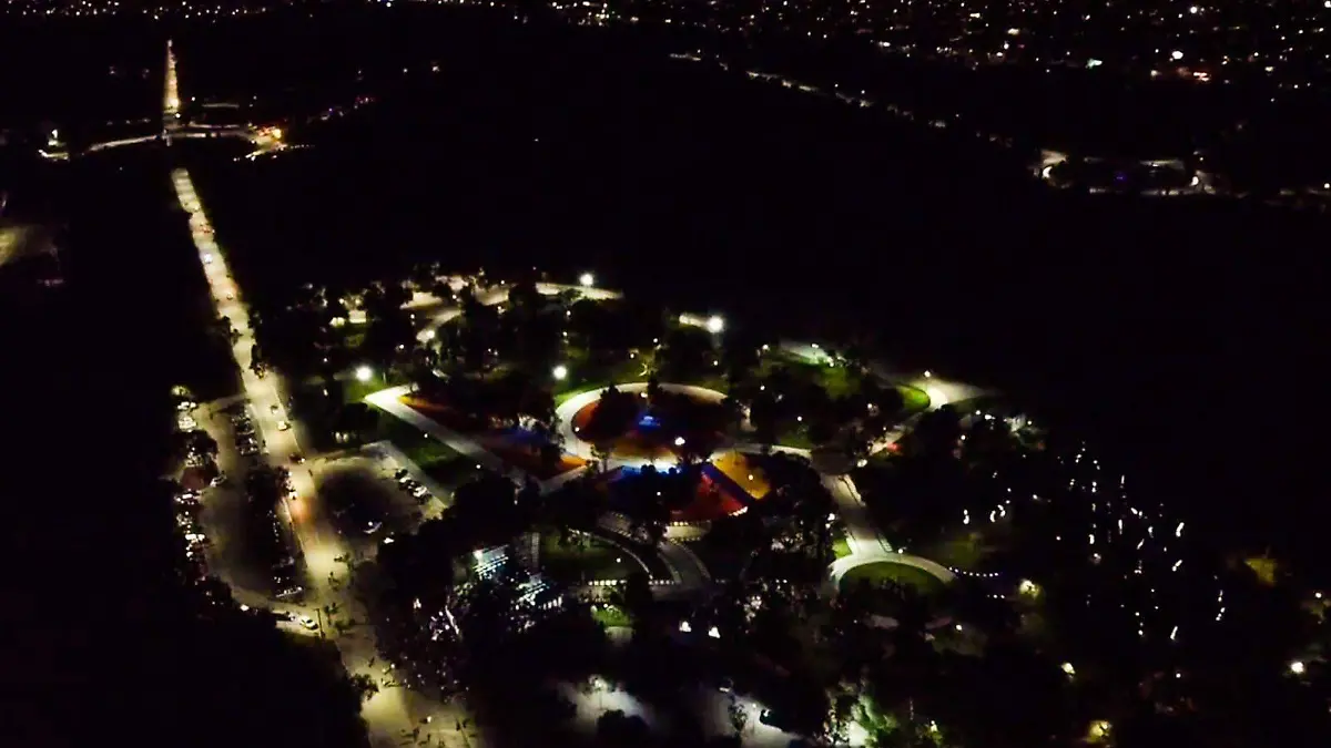 Así luce el hermoso parque