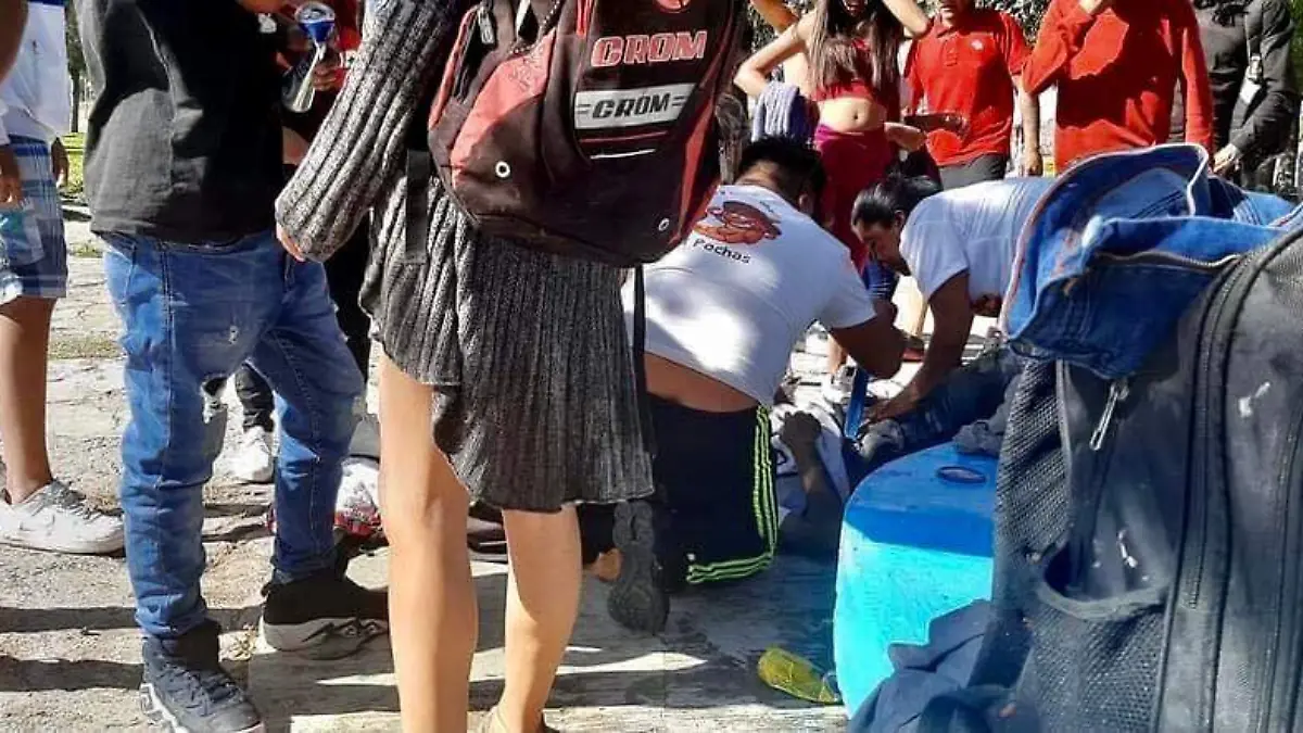 balacera en la balneario