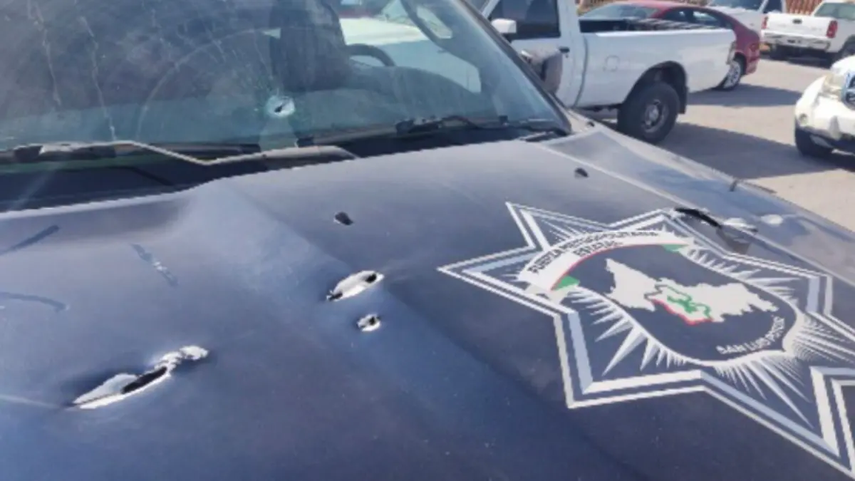 Atacan patrulla de la Policía Estatal