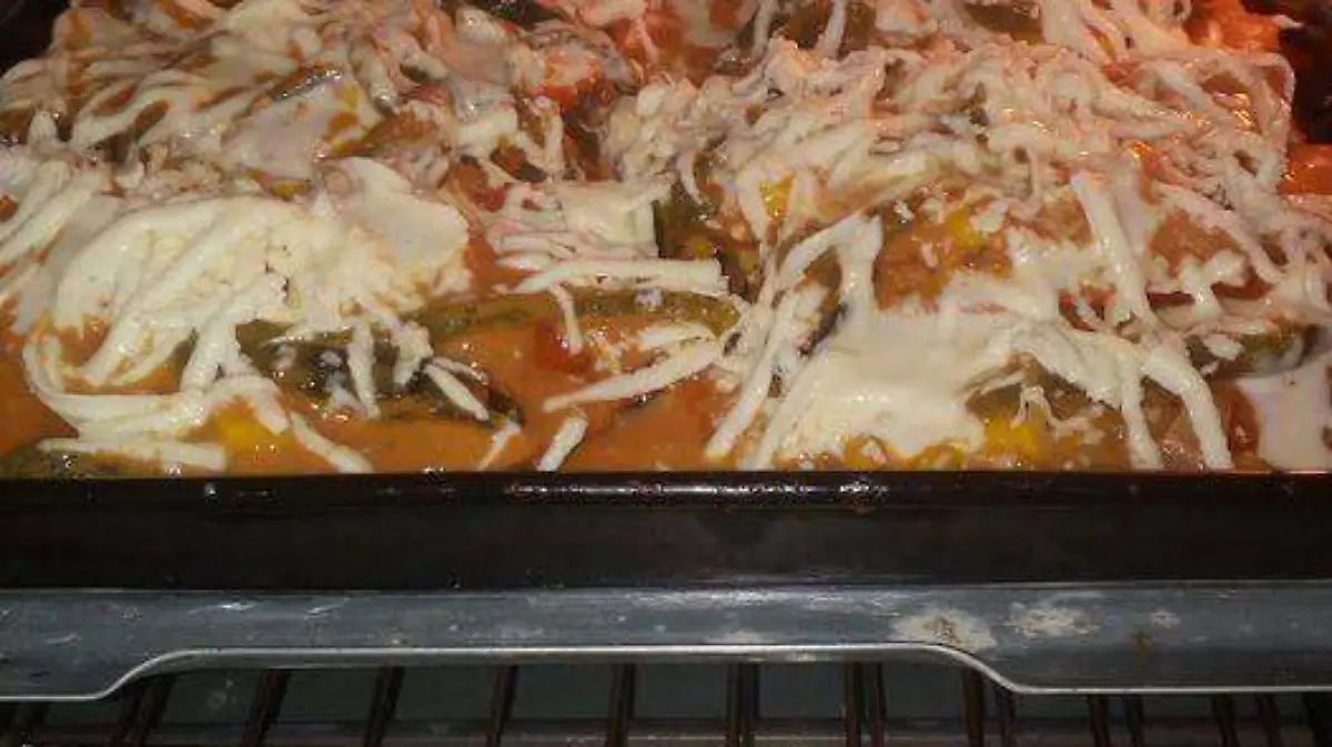 souflé de enchiladas