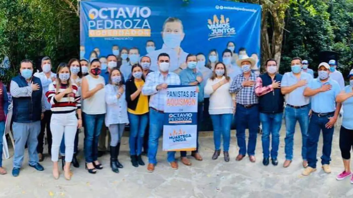 En ascenso la campaña de Octavio Pedroza