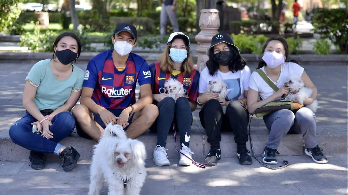 disfrutan de los días veraniegos  1