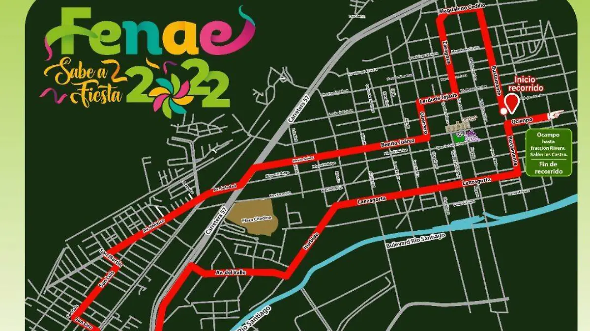 Todo listo para la cabalgata de la enchilada 2022