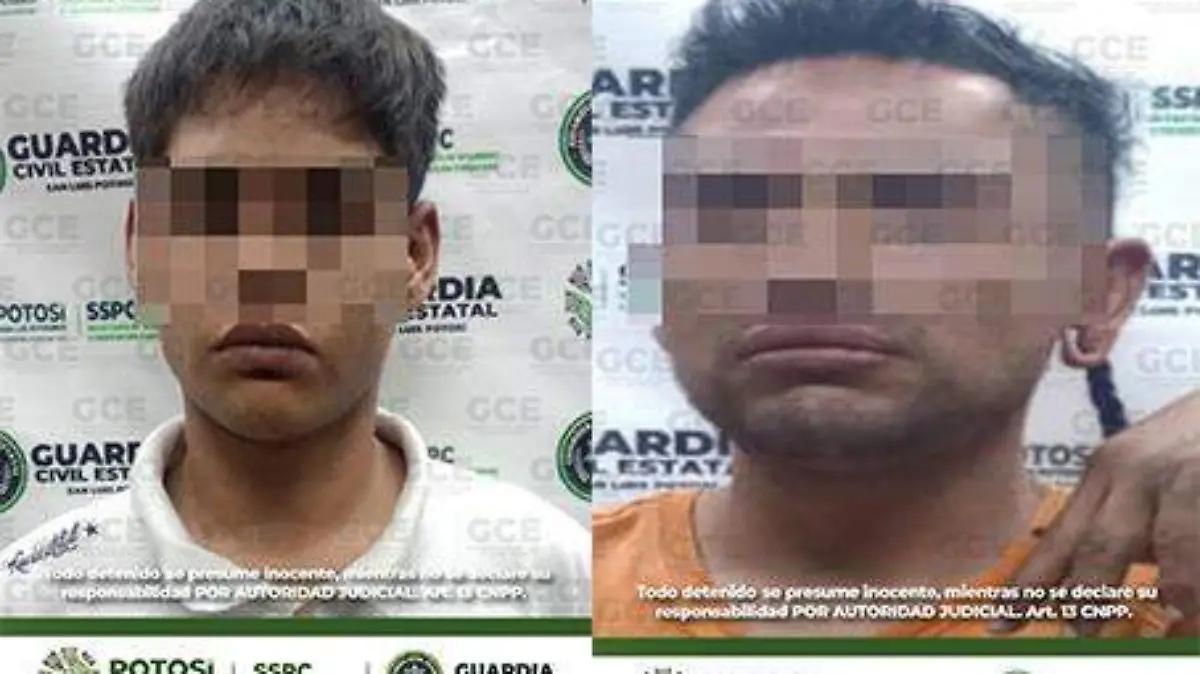 detenidos por arma