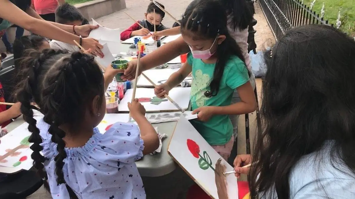 niños y el arte foto vi de poz 3