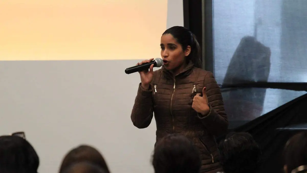 Miriam Nayelli López, titular del área de Capacitación de la Dirección de Deporte Municipal