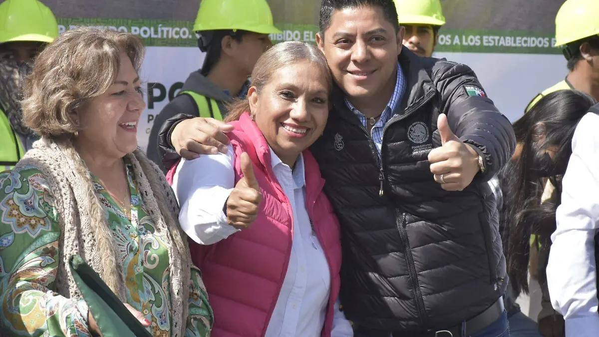alcaldesa de soledad leonor noyola y ricardo gallardo gobernador