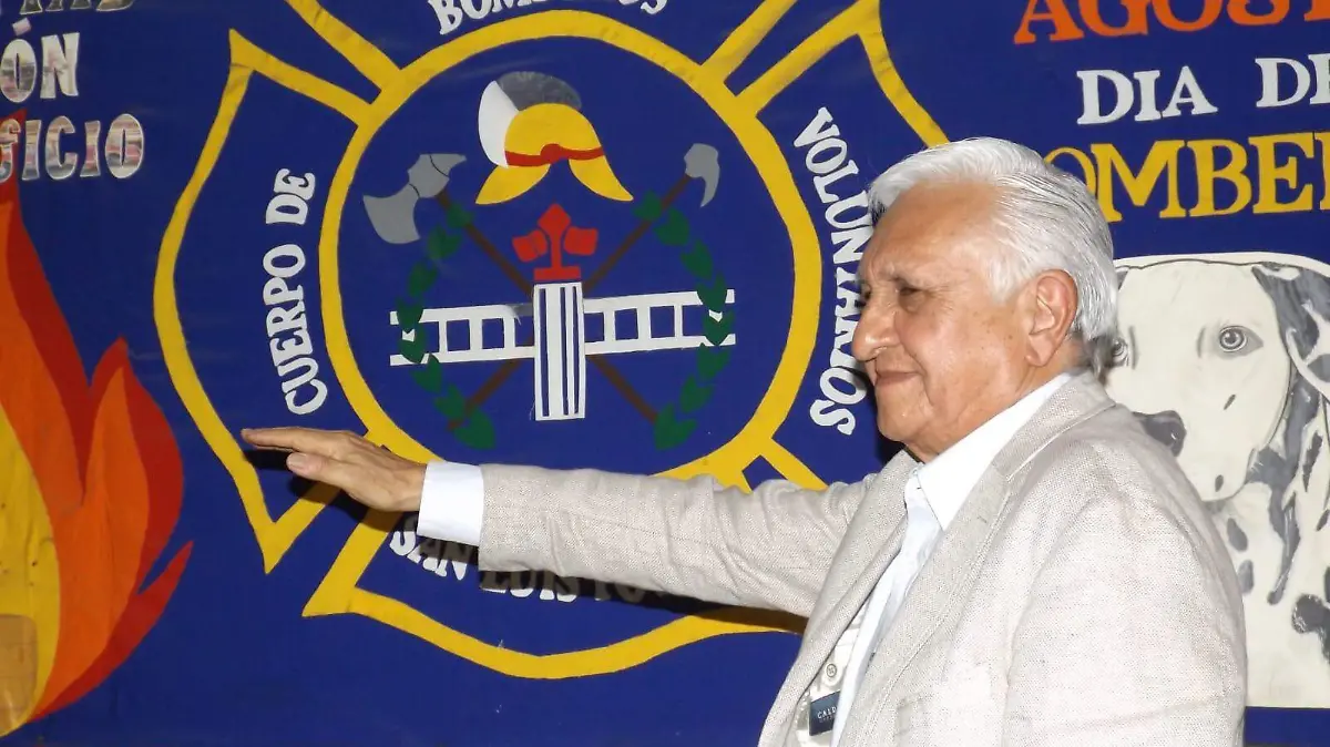 Juan Gilberto García Rodríguez Patronato de bomberos