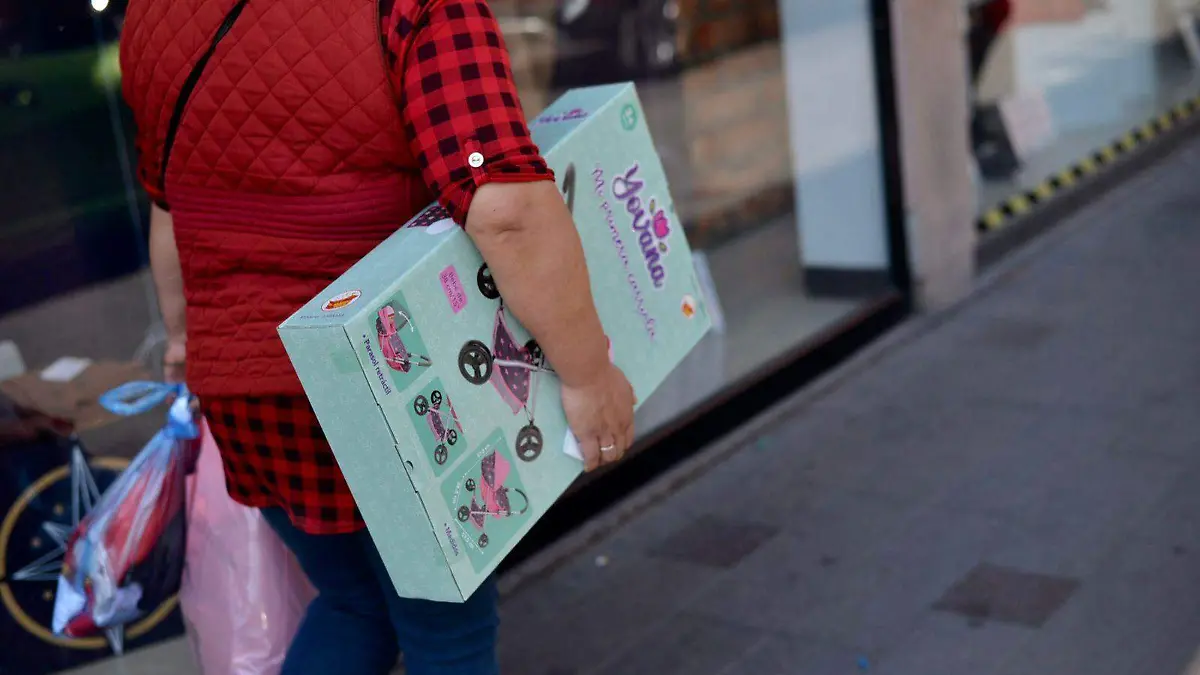 compras navideñas en el centro 2