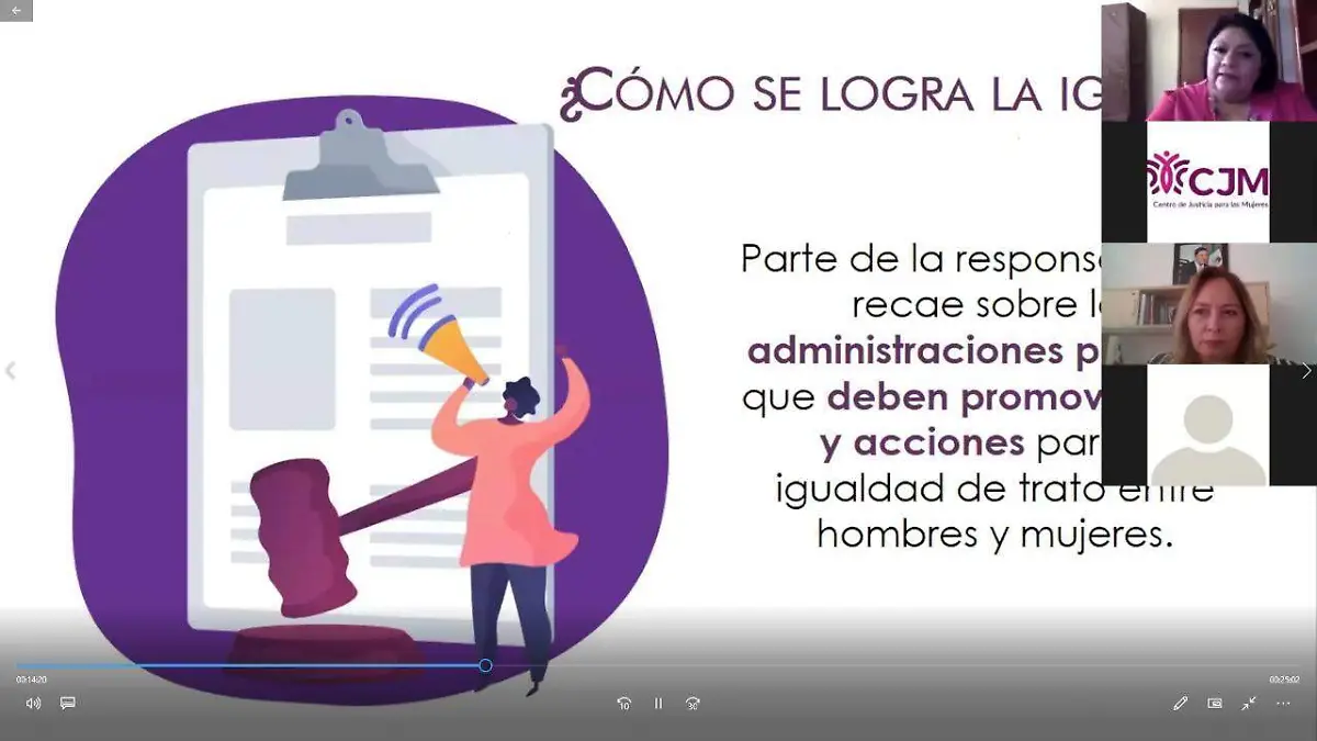 Concluye ciclo de conferencia “La voz de las Mujeres”