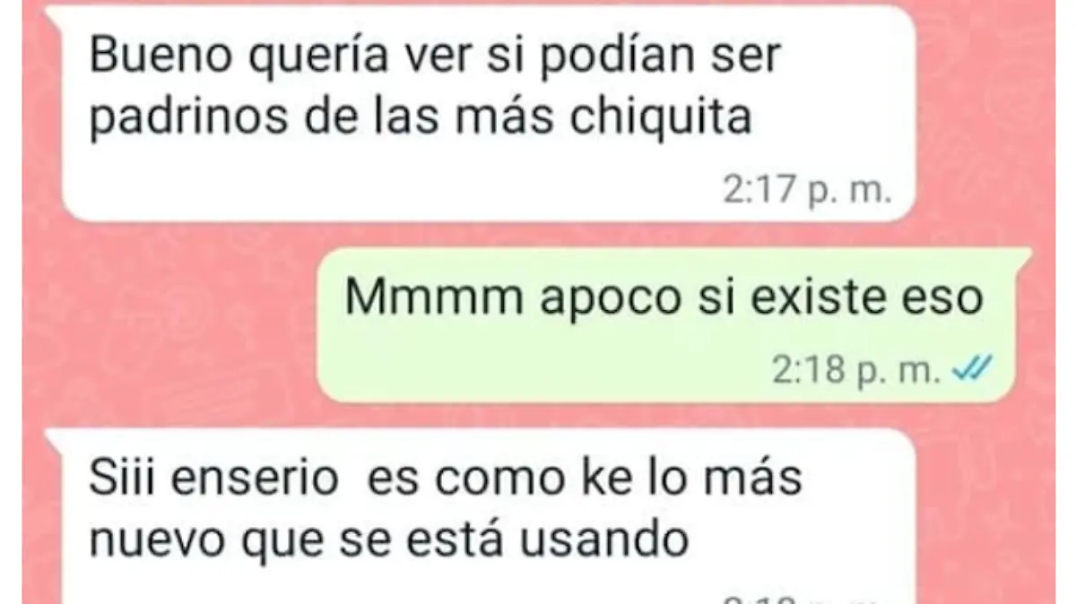 Conversación padrinos de útiles