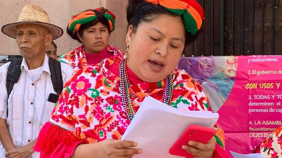 Representantes indígenas de Tancanhuitz 1