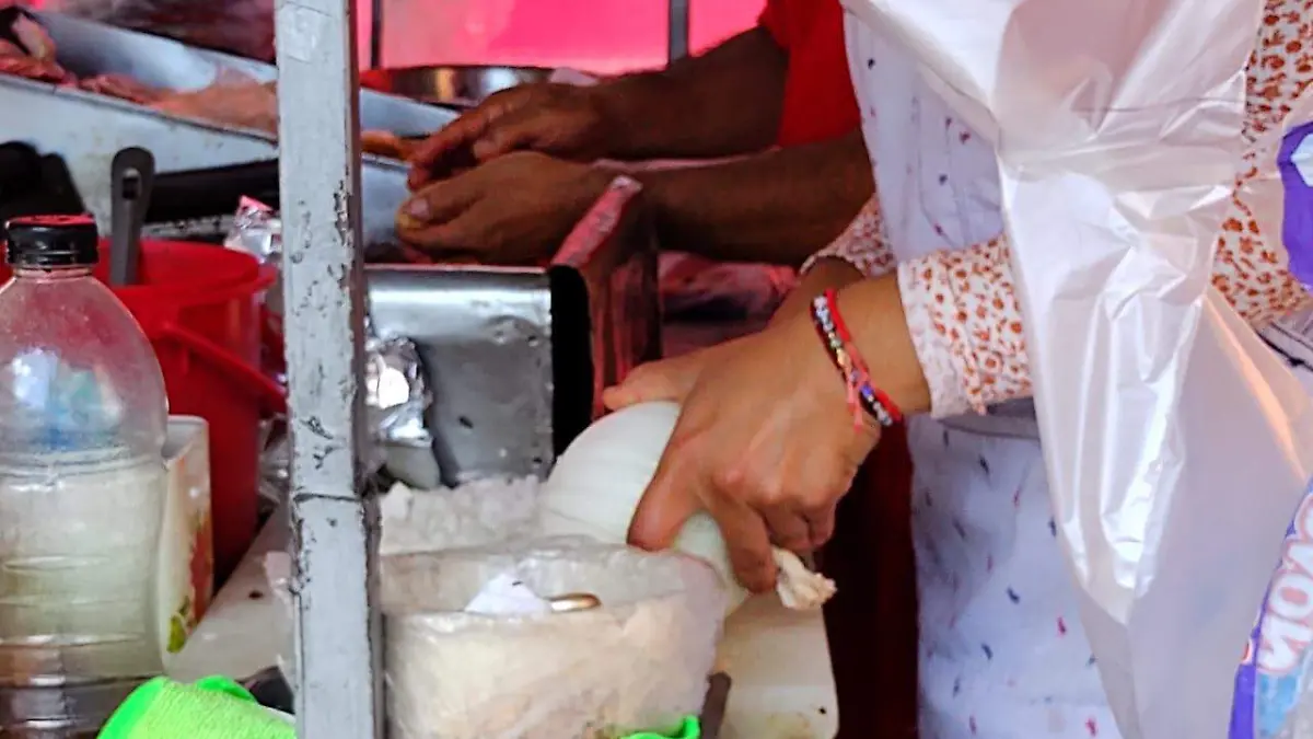 Taqueria, cebolla