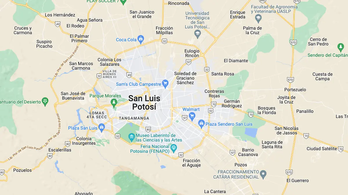Maps San Luis Potosí